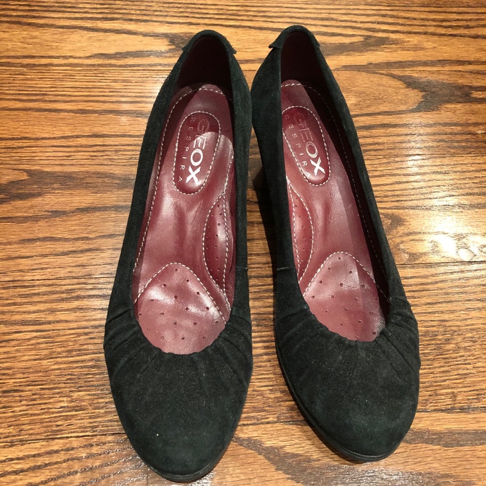 Geox pumps with wedge heel